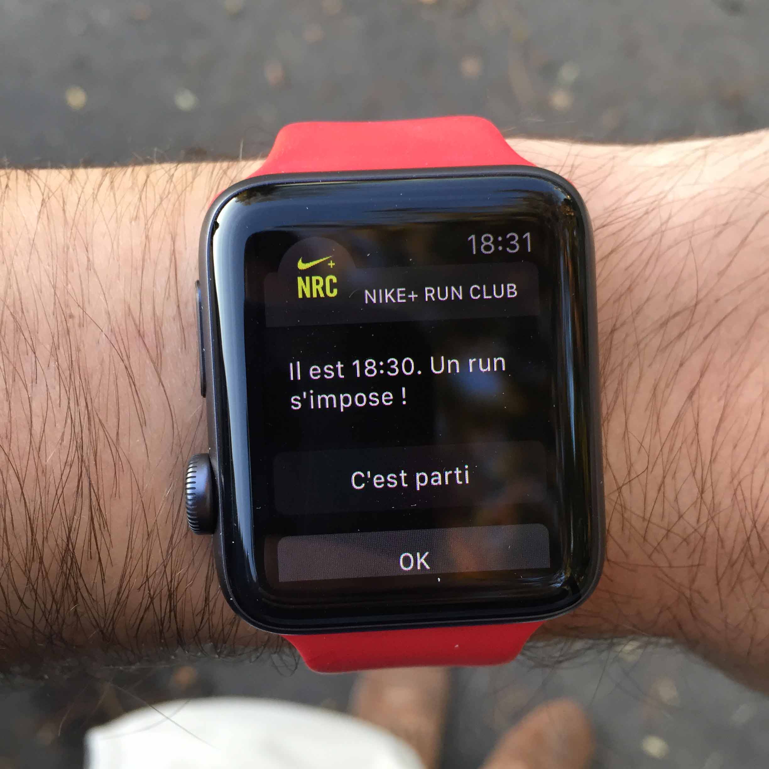 Apple watch hotsell nike+ run club